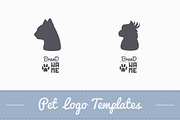 4 Pet Logos, a Branding & Logo Template by Zhemchuzhina (Thumbnail 4 of 4)
