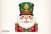 Glitter Nutcracker Christmas Png, an Illustration by SinaCreation (Thumbnail 1 of 7)