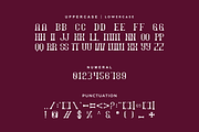 Daxokur - Retro Serif Font, a Slab Serif Font by Iqsiart Studio (Thumbnail 6 of 7)