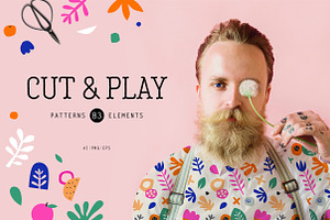 Cut & Play - seamless patterns