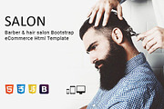Salon - Bootstrap Html Template, a Bootstrap Template by ThemeTidy Shopify Agency (Thumbnail 1 of 2)