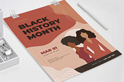 BHM Brown Girls, a Flyer Template by Me55enjah Design (Thumbnail 4 of 4)