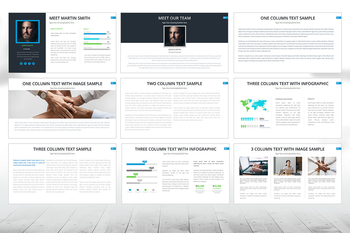 Multipurpose Powerpoint Template, a Presentation Template by pallabip (Photo 5 of 23)