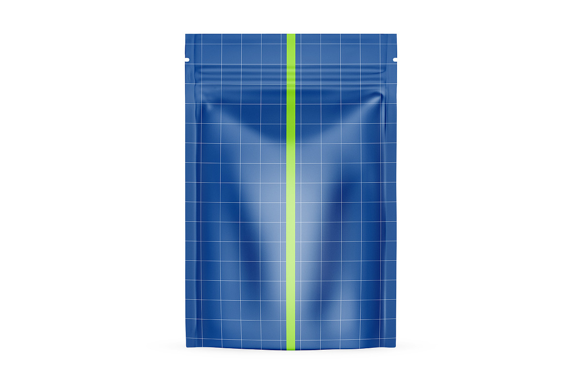 Matte Stand-Up Pouch Mockup, a Packaging Mockup by VadimPetrov (Photo 3 of 5)