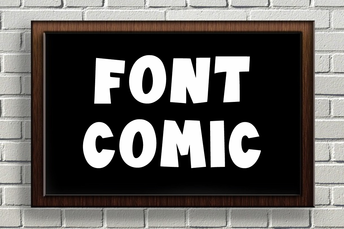 Balon Boom - Comic Font, a Serif Font by Fourteen Letter (Photo 2 of 7)