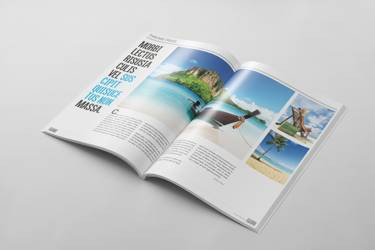 Magazine Template 55, a Magazine Template by pmvch (Photo 4 of 10)