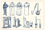 Vintage Science Illustrations, a Technology Illustration by Mr Vintage (Thumbnail 7 of 11)