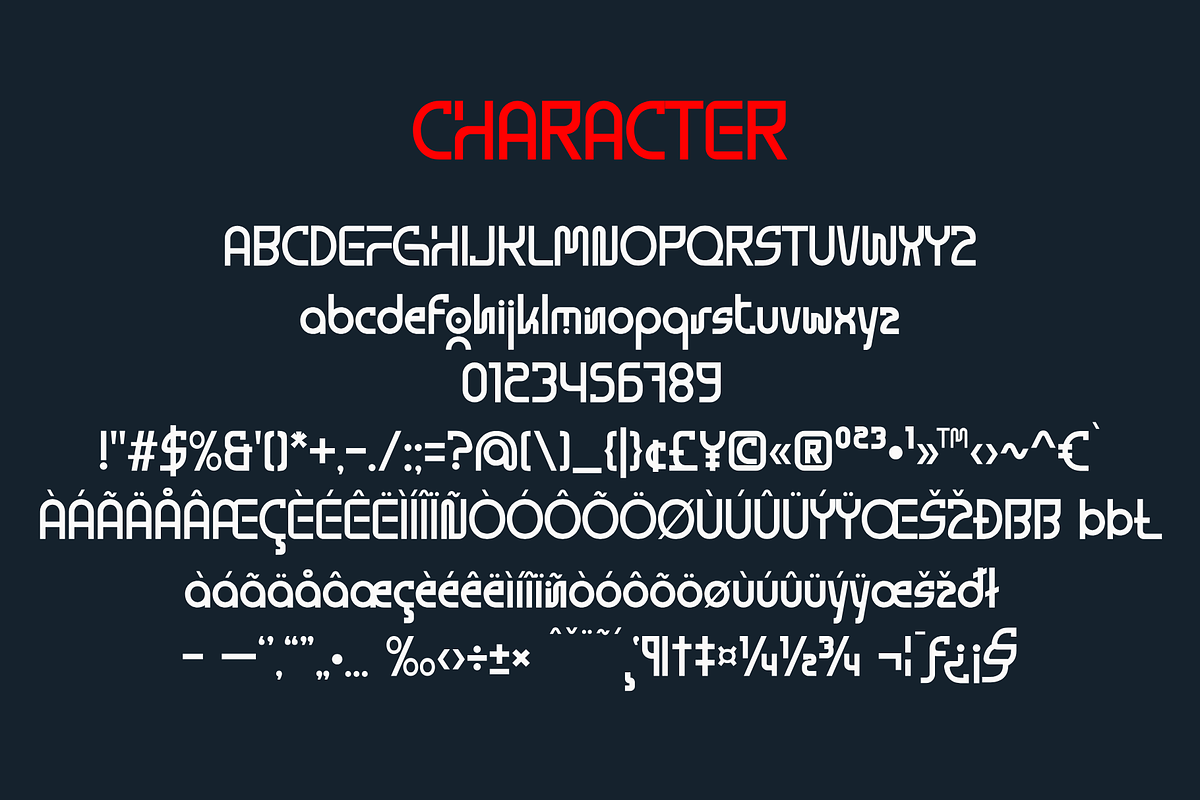 Gnora is a Geometric Sans Serif Font, a Sans Serif Font by Brown Cupple (Photo 7 of 8)
