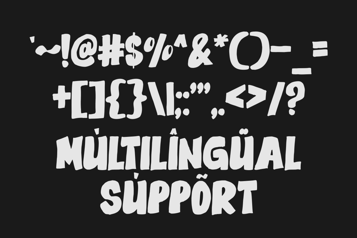BONDO CINTA -Display Font, a Symbol Font by GFRcreative (Photo 3 of 4)