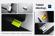 Tablet Mockup Collection, an iPad Mockup by kreatifreya (Thumbnail 1 of 6)
