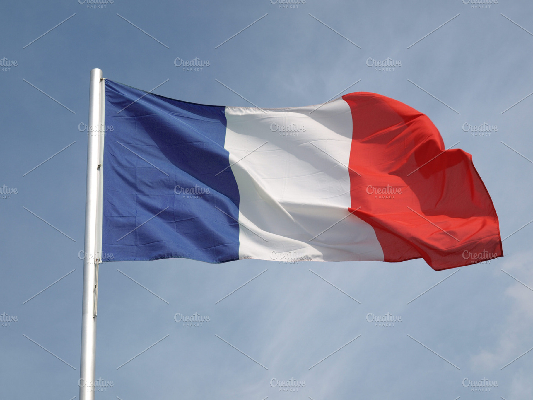 Flag of france stock photo containing flag and france