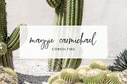 Sierra Gorge Script, a Script Font by Beck McCormick (Thumbnail 4 of 10)