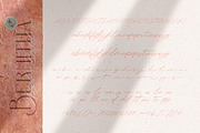 Bernitha Angelica Berkeley + BONUS, a Script Font by Cotbada_studio (Thumbnail 13 of 14)
