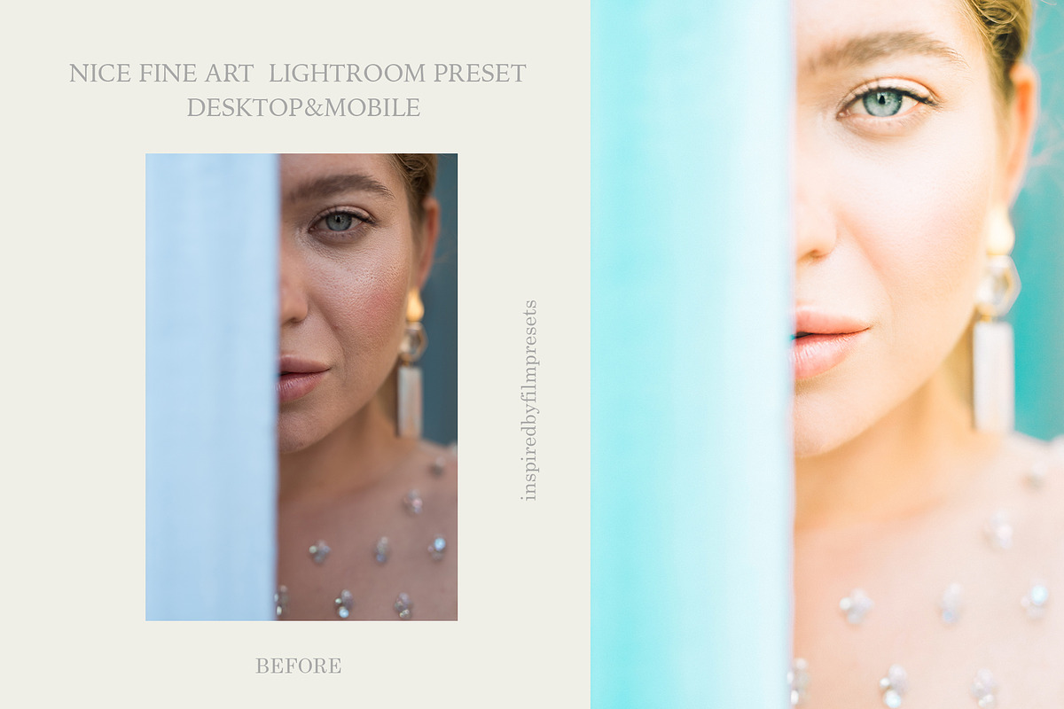 Nice Fine Art  Lightroom Preset, an Action Add-On by InspiredbyfilmPresets (Photo 2 of 7)