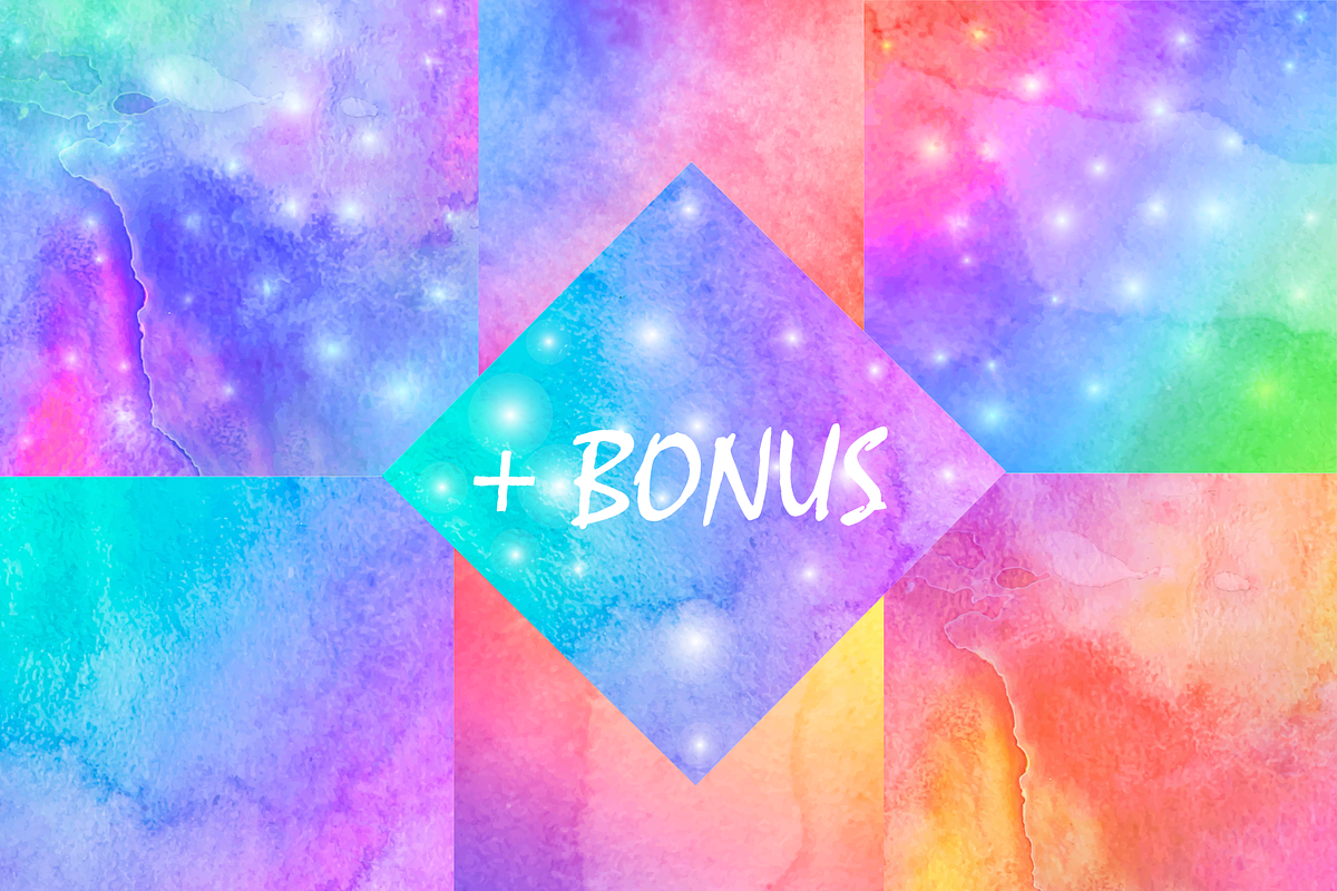 Watercolor splashes clip art, a Templates & Theme by Ksusha shop (Photo 7 of 7)