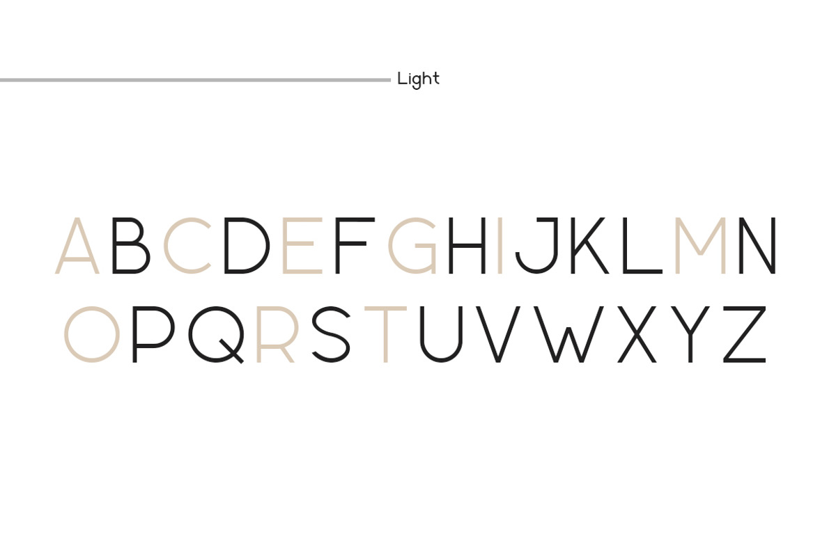 Geometrica Sans - Type Family, a Sans Serif Font by BorisG (Photo 9 of 14)