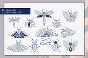 Abstract magic line art Collection, a Decorative Illustration by Tatyana_Zenartist (Thumbnail 2 of 14)