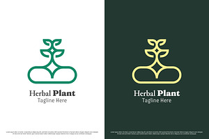 Herbal Capsule Logo Design Template, a Branding & Logo Template by Morvana Crew