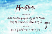 Moonstone Brush Font, a Script Font by VladCristea (Thumbnail 12 of 12)