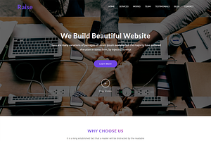 Raise Digital Agency Template