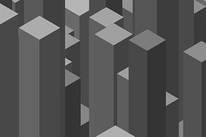 abstract skyscrapers art gray on white, a Photo by WorldOfPhotos