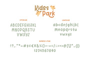 Kidos Park Fun Children Typeface, a Font by Creatype Studio (Thumbnail 8 of 9)