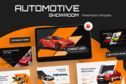 Automotive Showroom PowerPoint, a Presentation Template by New Coral Design (Thumbnail 1 of 6)
