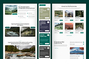 Hiking & Outdoor Activities Website, an UI Kit Template by peterdraw (Thumbnail 2 of 7)