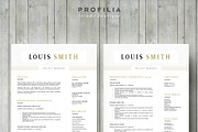 Word Resume & Cover letter Template, a Resume Template by Profilia Resume Boutique (Thumbnail 4 of 6)