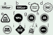 Sales Special Offers Dingbats Font, a Symbol Font by Minimalartstudio (Thumbnail 7 of 7)