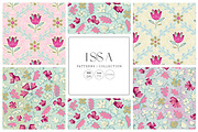 Issa Indian Buta Floral Patterns, a Pattern Graphic by Pink Linen (Thumbnail 1 of 11)