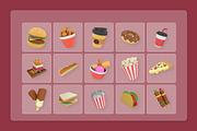 Street Fast Food 3D Icon Pack, a Work Illustration by twinstd (Thumbnail 6 of 6)