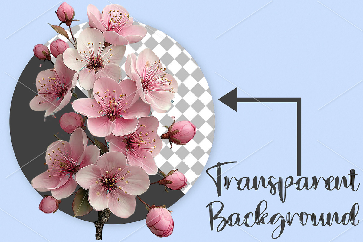 Whimsical Spring Floral Clipart, an Illustration by Canvas Craft (Photo 2 of 7)