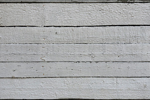 A close-up view of a weathered white wooden plank wall, showcasing the texture, a Nature Photo by Textures & Backgrounds