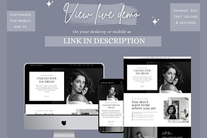 Wix Website Template Coach