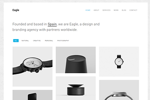 Eagle - Responsive Minimal Template