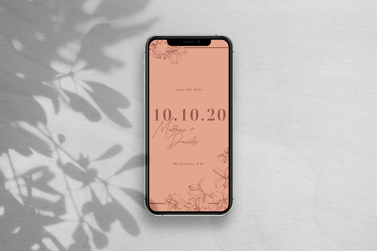 Save the Date Wedding Invitation, an Invitation Template by Starline Creative (Photo 6 of 7)