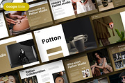 Patton - Business Google Slide, a Presentation Template by Dens Creative Studio (Thumbnail 1 of 6)