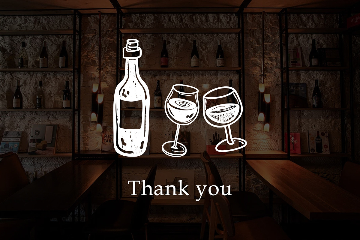 Whimsical Wine Doodle Pack, a Food Illustration by SunnJaneArt (Photo 16 of 16)