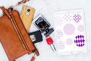 15 Geometric Patterns Brush Stamps, a Brush Add-On by Manifesto Design Gallery (Thumbnail 1 of 5)
