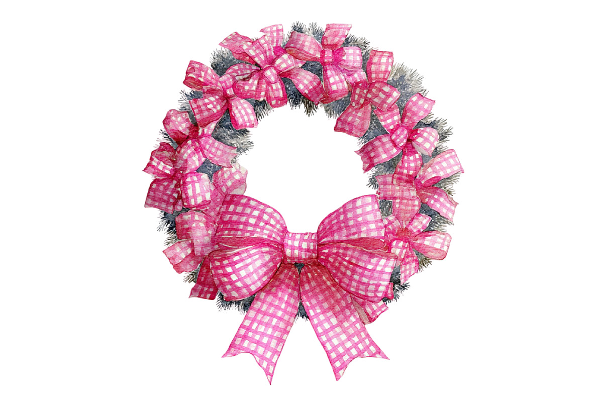 Grandmillenial Pastel Christmas PNG, an Illustration by Designking (Photo 4 of 4)