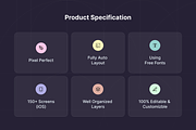 FlexTrack - Fitness App UI Kit, an UI Kit Template by floxui (Thumbnail 2 of 8)