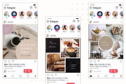 40 Template for Instagram. Autumn, a Social Media Template by uiux_Marty (Thumbnail 8 of 9)