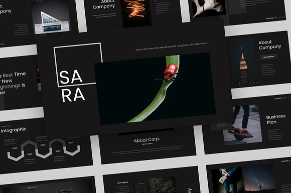 Sara Creative Keynote Presentation preview 6