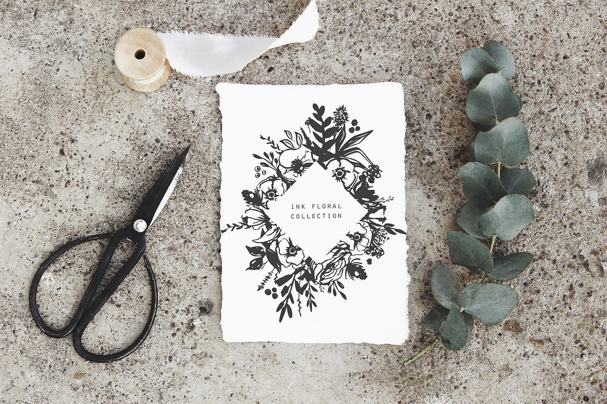 BUNDLE. Line art floral set, an Object Graphic by Vera●Suleimanova (Photo 9 of 13)