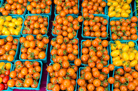 Tomatoes In Boxes At The Market preview 6