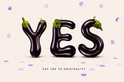 Eggplant Font, a Script Font by Handmadefont (Thumbnail 11 of 15)