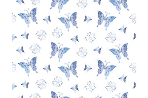 Butterflies Patterns & Illustrations