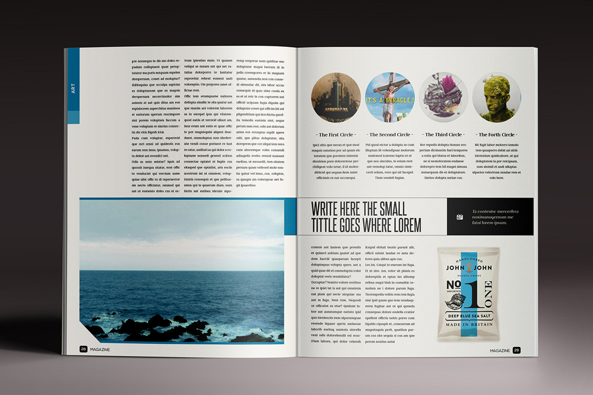 Design Magazine 2, a Magazine Template by Luuqas Design (Photo 5 of 6)