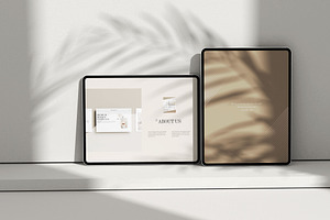 Minimal IPad & A4 Mockup Set